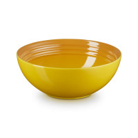 Салатник порционный, 650 мл, 16 см, каменная керамика, желтый, серия Nectar, LE CREUSET, Франция