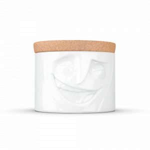 Банка для хранения, 900 мл, фарфор, белый, серия Cheerful, TASSEN, Германия, TASSEN (Германия)