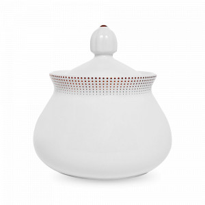 Сахарница , 268 мл, фарфор, белый, золотой, серия Meridien Gold, WALLENDORFER, Германия, Сахарницы