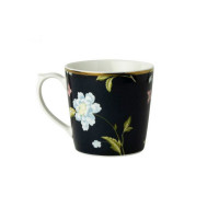 Кружка Midnight Uni, 12 х 8.8 см, 0.35 л, фарфор, белый, синий, серия Uni, Laura Ashley, Великобритания_00809380054505558918.jpg