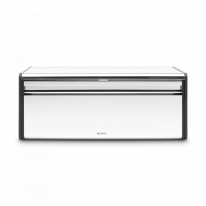 Хлебница , 25 х 46,5 х 18,7 см, нержавеющая сталь, хром, серия Fall Front, BRABANTIA, Бельгия, Хлебницы BRABANTIA