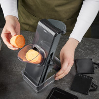 Овощерезка STANDO, пластик, нержавеющая сталь, черный, GEFU, Германия_00812670040880799346.jpg