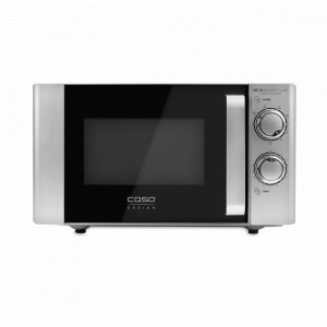Печь микроволновая с грилем, нержавеющая сталь, пластик, серебристый, CASO, Германия, Микроволновые печи и мини-печи CASO