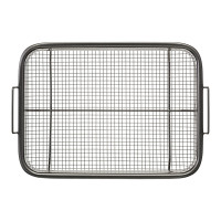 Противень для запекания с решеткой - гриль, 25 х 33 см, углеродистая сталь, нержавеющая сталь AISI 201, серия Roast Masters, LIBERTY JONES, Россия_00819870057748156530.jpg