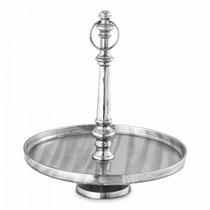 Блюдо на ножке для десертов Antique Silver, 41 см, никель, посеребрение, ROOMERS TABLEWARE, Нидерланды, ROOMERS TABLEWARE (Нидерланды)