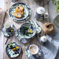 Чайник заварочный Impression, 850 мл, фарфор, синий, WALMER, Великобритания_00812230042535828738.jpg