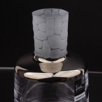 Набор для виски: штоф, 750 мл, 2 стакана, 400 мл, цвет декора-платиновый, серия Hamilton, EISCH, Германия_00814640062949324910.jpg