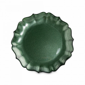 Тарелка закусочная, 21 см, стекло, зеленый, серия Seville, ANNA LAFARG, Китай, Тарелки