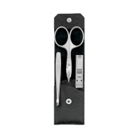 Набор маникюрный в кожаном футляре, цвет чёрный, 3 предмета, Twinox, ZWILLING J.A. HENCKELS, Германия