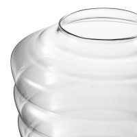 Ваза Риббад, 12.5 х 35.5 см, стекло, прозрачный, Rasteli, Бельгия_00812310070468494037.jpg