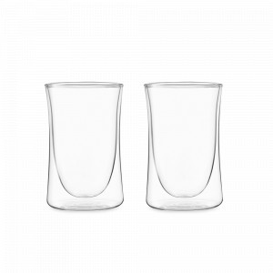 Набор из 2 термобокалов Curve, 200 мл, боросиликатное стекло, серия Classic, VIVA Scandinavia, Дания, Набор термостаканов