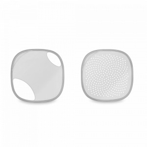 Набор крышек для контейнеров, 2 предмета, пластик, силикон, бежевый, серия Flip Storage, LEKUE, Испания, Flip Storage LEKUE