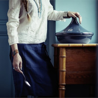 Керамический тажин II, 3,5 л, 32 см, синий, EMILE HENRY, Франция_00809850063129512745.jpg