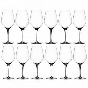 Набор из 12-ти бокалов для красного вина Bordeaux , 650 мл, хрустальное стекло, серия Authentis, SPIEGELAU, Германия, SPIEGELAU (Германия)