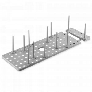 Сушилка для посуды Aristyd, 54 х 15 х 10, пластик, серый, SMART SOLUTIONS, Россия, Пластиковые сушилки для посуды