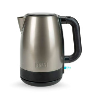 Чайник электрический, 1,7 л, нержавеющая сталь, стальной, BLACK+DECKER, США