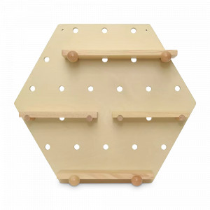 Полка - органайзер, 43 х 50 см, дерево, светлое дерево, серия Shely, BERGENSON BJORN, Великобритания, Органайзеры для хранения