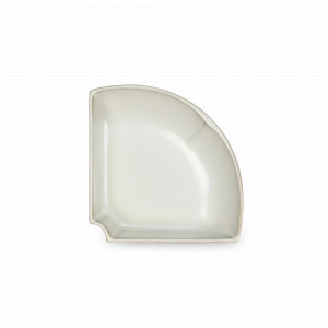 Тарелка сервировочная для закусок Cream, 10.3 см, каменная керамика, кремовый, серия Essential Asia, ROOMERS TABLEWARE, Нидерланды, Тарелки керамические