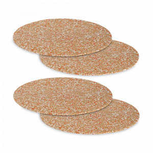 Набор из 4-х сервировочных ковриков, 30 см, пробка и переработанный материал, серия Recork, LIBERTY JONES, Россия, Салфетки подстановочные