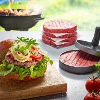 Набор для бургера BBQ, материал: нержавеющая сталь, пластик, GEFU, Германия_00806980061679755656.jpg