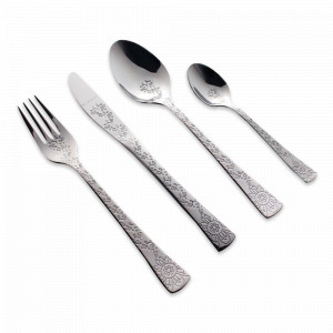 Набор столовых приборов 24 предмета, на 6 персон, сталь, серия Namish, HERDMAR, Португалия, HERDMAR (Португалия)