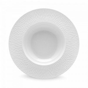 Тарелка для пасты BLANC, 29 см, фарфор, белый, серия Boreal Satin, GUY DEGRENNE, Франция, Boreal Satin GUY DEGRENNE