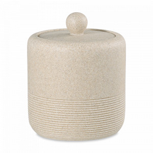 Банка для хранения Loup, 430 мл, полирезин, бежевый, серия Bath, BERGENSON BJORN, Великобритания, BERGENSON BJORN (Великобритания)