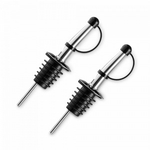 Набор из 2-х дозаторов с колпачками, нержавеющая сталь, пластик, VACU VIN, Нидерланды, VACU VIN (Нидерланды)