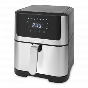 Аэрофритюрница , 8 л, нержавеющая сталь, черный, стальной, PROFI COOK, Германия, PROFI COOK (Германия)