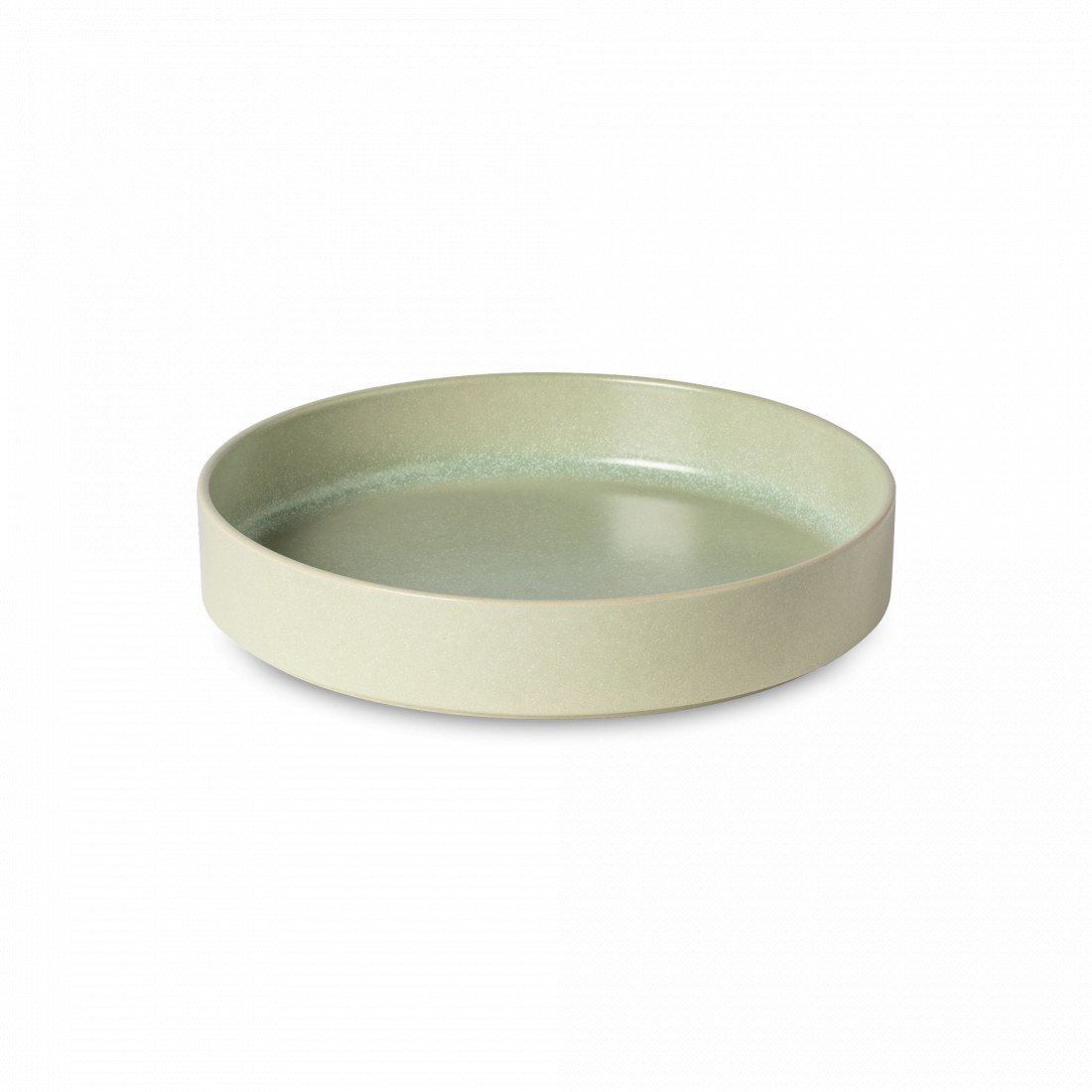 Тарелка для пасты Bay Leaf, 25 см, керамика, оливковый, серия Redonda, COSTA NOVA, Португалия