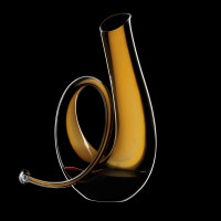 Декантер для красного вина HORN, ручная работа, 2500 мл, 37 см, хрусталь, серия Decanters, RIEDEL, Австрия_00783530059160081556.jpg