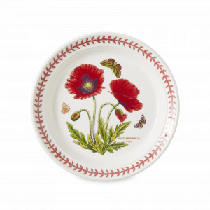 Тарелка закусочная «Летний луг Мак», 20 см, фаянс, белый, декор, серия Botanic Garden, PORTMEIRION, Великобритания, PORTMEIRION (Великобритания)