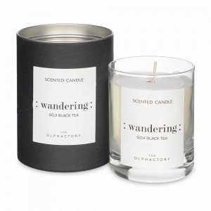 Свеча ароматическая «Goji Black tea» New Design, 40 часов горения, воск, стекло, серия The Olphactory, AMBIENTAIR, Испания, Свечи AMBIENTAIR