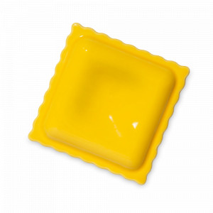 Подставка для ложки Ravioli, 11.5 х 11.5 см, керамика, желтый, серия Dolce Vita, DOIY, Испания, Подставки под ложку