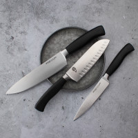 Набор кухонных ножей, 7 штук, на магнитной подставке ComposeEat, серия Ergo Line Pro, BERGER CUTLERY, Германия_00816110048757103710.jpg