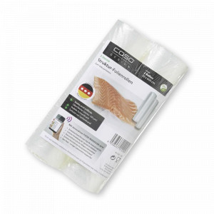 Рулон для вакуумной упаковки, 2 шт, 20 х 600 см, 105 км, полиэтилен, CASO, Германия, Вакуумные пакеты и наборы CASO