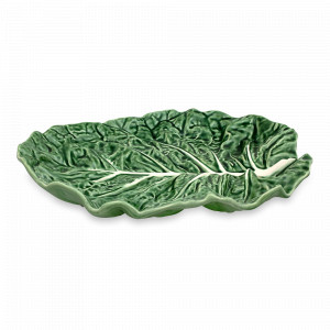 Блюдо «Капуста», 37 х 33 х 6 см, керамика, зеленый, серия Капуста, Bordallo Pinheiro, Португалия, BORDALLO PINHEIRO (Португалия)