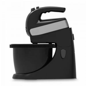 Миксер ручной с подставкой и чашей, 2.5 л, нержавеющая сталь, пластик, черный, BLACK+DECKER, США, BLACK+DECKER (США)