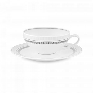 Пара чайная, 230 мл, фарфор, декор, серия Elegant, VISTA ALEGRE, Португалия, VISTA ALEGRE (Португалия)