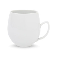 Чашка THE BLANC, 380 мл, фарфор, белый, серия Salam, GUY DEGRENNE, Франция
