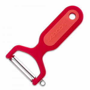Нож для чистки овощей и фруктов с плавающим лезвием, 13 см, ручка - красная, серия Kitchen gadgets, ARCOS, Испания, Kitchen gadgets ARCOS