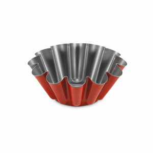 Форма для выпечки Бриош, 22 см, сталь с антипригарным покрытием, красный, серия Rossana, GUARDINI, Италия, GUARDINI (Италия)