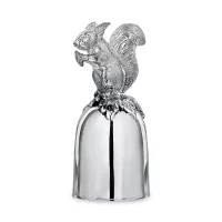 Рюмка «Белка», 20 мл, латунь, серия Охотничий домик, Кольчугинский Мельхиор, Россия, 