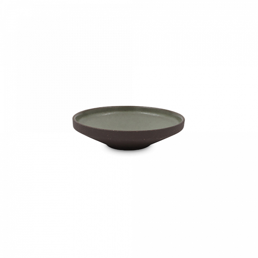 Соусник Black, 9 см, 30 мл, каменная керамика, черный, коричневый, серия Stockholm, ROOMERS TABLEWARE, Нидерланды