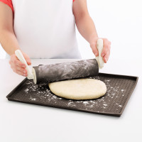 Коврик для приготовления пиццы, 40 х 30 см, силикон, коричневый, серия Bread Maker, LEKUE, Испания_00817020063087572030.jpg