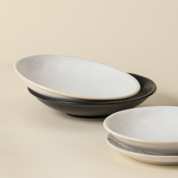 Тарелка для пасты Branca, 27.5 см, керамика, белый, бежевый, серия Roda, COSTA NOVA, Португалия_00818550063217656607.jpg