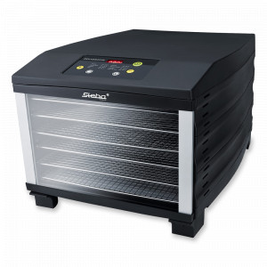 Сушилка для овощей и фруктов, нержавеющая сталь, пластик, черный, STEBA, Германия, Сушилки для овощей и фруктов