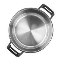 Кастрюля низкая с крышкой, диаметр 24 см, нержавеющая сталь 18/10, серия Silence PRO, ROESLE, Германия_00814420063913781504.jpg