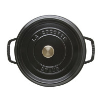 Кокот круглый, 4.7 л, 24 см, чугун, черный, серия La Cocotte, STAUB, Франция_00815120045785757519.jpg