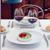 Блюдо овальное BLANC, 32 х 27 см, 270 мл, фарфор, белый, серия Boreal Satin, GUY DEGRENNE, Франция_00810280043929345707.jpg